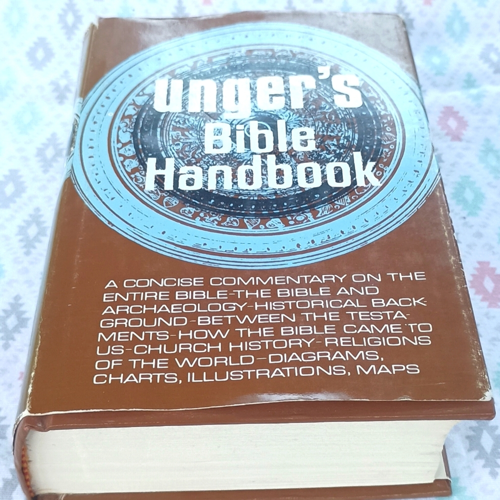 Unger's Bible Handbook. Hardback. Vintage, 12th printing of 1st Edition 1979